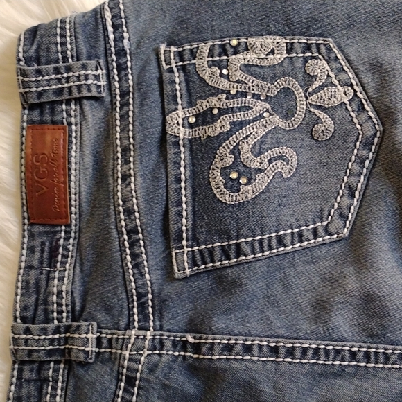 VGS denim Capri sz 8 - Picture 7 of 9